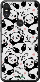 Чохол на Motorola One Панди "4318t-1589-2448"