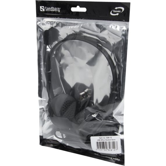 Гарнітура Sandberg USB Office Headset Black | Зображення 4