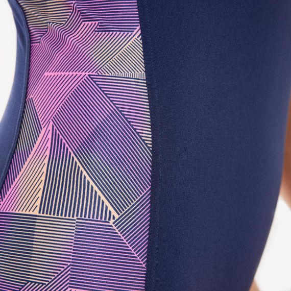 Купальник суцільний 100 Kelly жіночий синій/рожевий - EU38 UA44 | Зображення 2