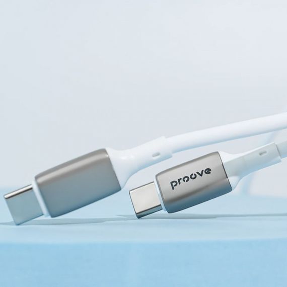 Кабель Proove Flex Type-C to Lightning 27W (1m), Белый, 1.0 м | Зображення 8