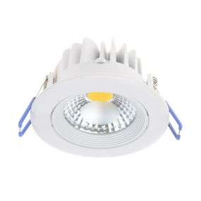 Светильник потолочный LED врезной  LED-170/5W WW WH