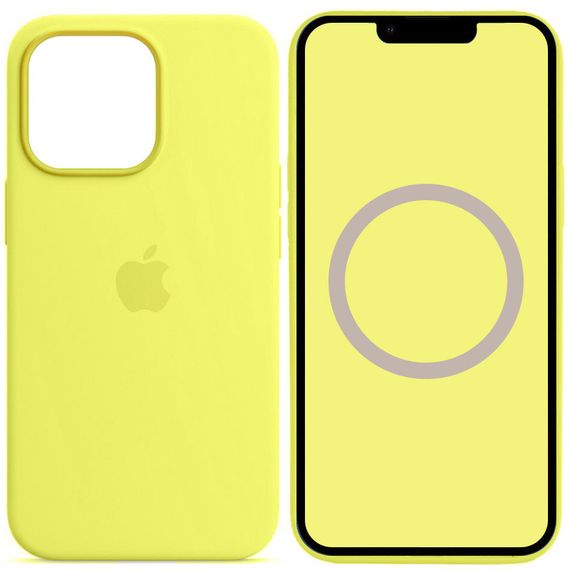 Чехол Silicone case (AAA) full with Magsafe and Animation для Apple iPhone 13 Pro Max (6.7")