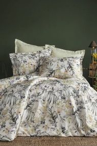 Комплект постільної білизни Issimo Digital Satin 300 TC 200х220 см Fresco