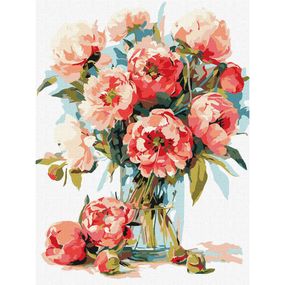 Картина по номерам "Букет мечты" Идейка KHO3284, 30х40 см