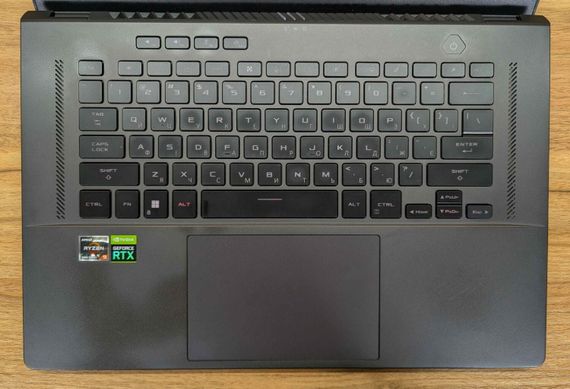 Игровой ноутбук Asus ROG Zephyrus GA503Q / 15.6" (2560x1440) IPS / AMD Ryzen 9 5900HS (8 (16) ядер по 3.0 - 4.6 GHz) / 24 GB DDR4 / 1000 GB SSD / nVidia GeForce RTX 3070, 8 GB GDDR6, 256-bit / Windows 11 б/у + Подарок Беспроводная мышь / USB | Зображення 2