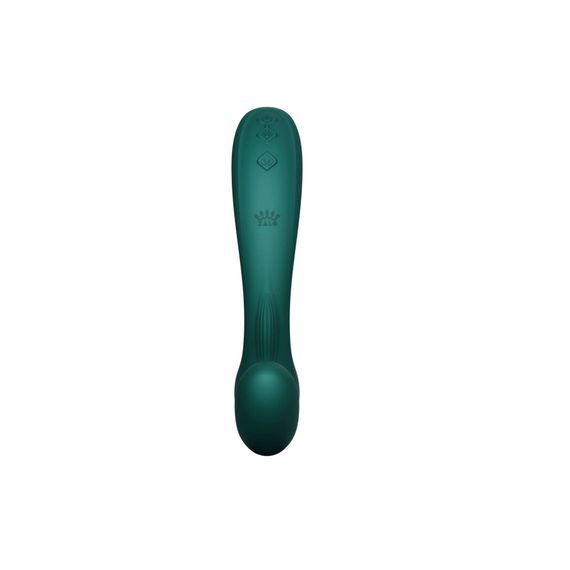 Вибратор-пульсатор с вакуумной насадкой Zalo – Talis G-Spot PulseWave Vibrator Turquoise Green | Зображення 2