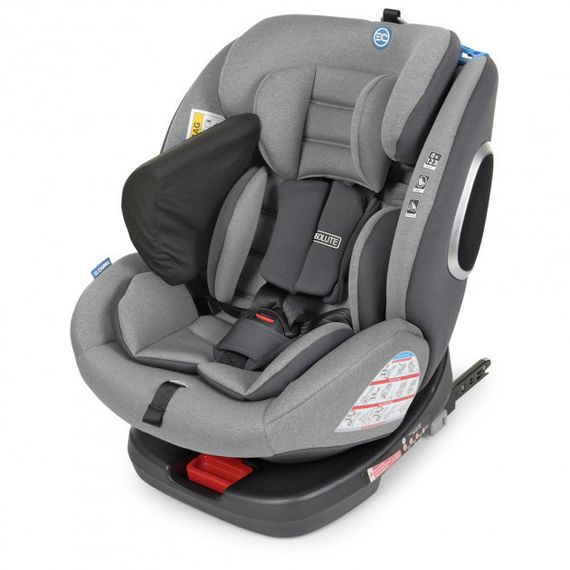 Автокрісло El Camino Absolute ME-1079-Royal-Gray сіре | Зображення 3