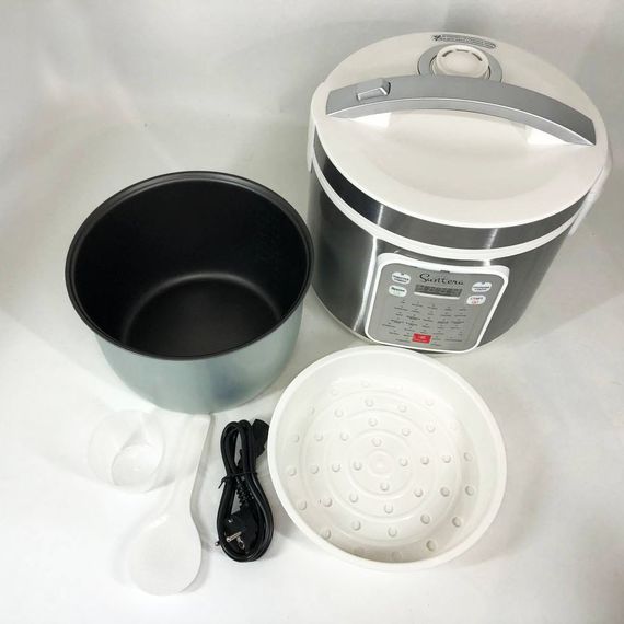 Мультиварка для дому якісна мультиварка Suntera AS-1020 1000 Вт, Багатофункціональна пароварка LT-58 | Зображення 7