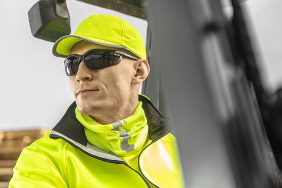 Кепка Hoegert EGER HT5K187 60% бавовна, 40% поліестер жовта, універсальний розмір (57-61) | Зображення 6