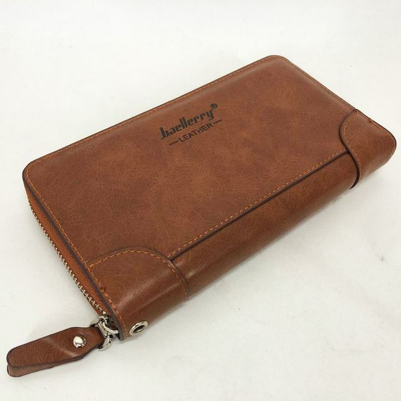 Кошелек кожаный мужской Baellerry leather brown. KD-989 Цвет: коричневый | Зображення 2