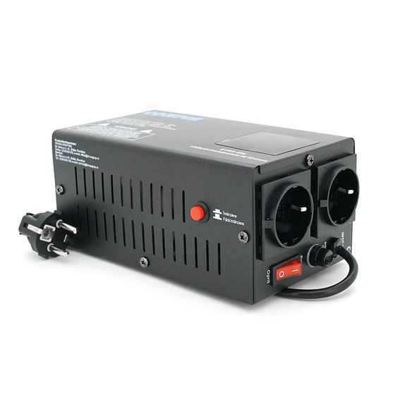 Стабилизатор напряжения релейный Conter SVRS-500VA/375W однофазный, LED дисплей | Зображення 3