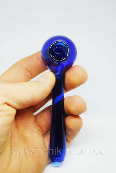 Трубка стеклянная Oil Blue | Зображення 1