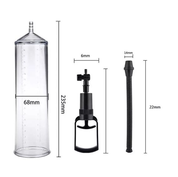 Вакуумна помпа CANWIN Penis Pump Men Powerup - P128 sexstyle | Зображення 7