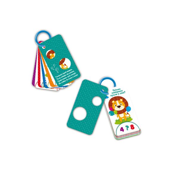 Розвиваюча гра Відгадайки "Жителі зоопарку та моря" Vladi toys VT5000-14 Укр | Зображення 1