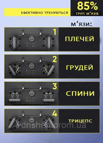 Платформа для тренировок мышц рук и плеч DK-01 с таймером | Зображення 3