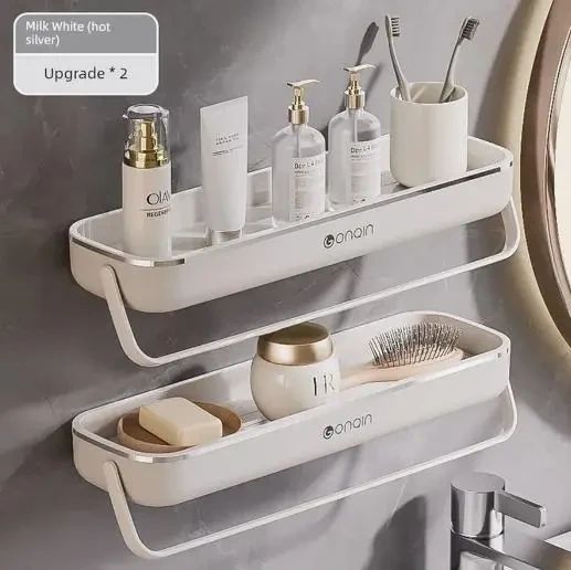 Органайзер у ванну полиця+вішалка TOWEL BAR LY-840 | Зображення 6