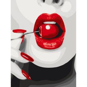 Картина за номерами "Солодка вишенька" 10372 30х40