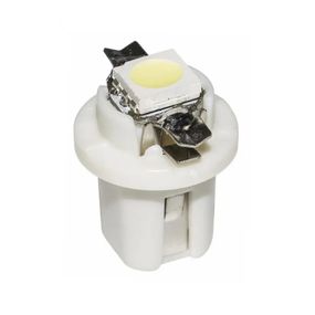 Автолампа Terra T5 B8.5D, макс.диаметр 12мм, 3528х1smd, белая, 12В