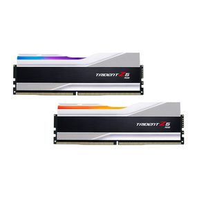 Модуль пам'яті для комп'ютера DDR5 32GB (2x16GB) 7200 MHz Trident Z5 RGB Silver G.Skill (F5-7200J3445G16GX2-TZ5RS)