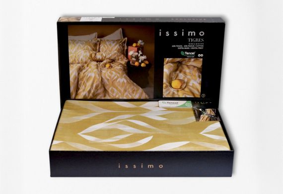 Комплект постільної білизни Issimo Digital Tencel 200х220 см Tigres | Зображення 3