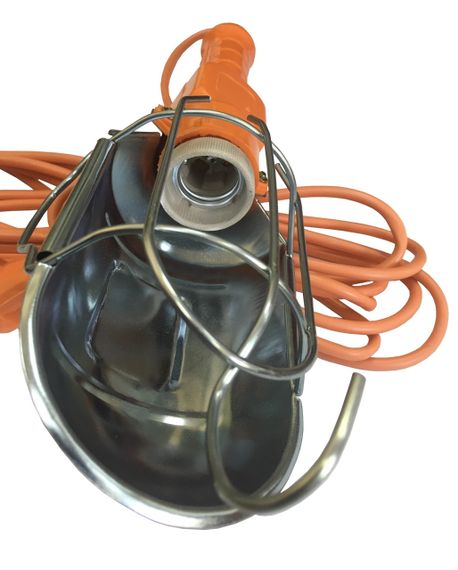 Світильник переносний СП1-10М з вимикачем помаранчевий Ny95000909 | Зображення 2