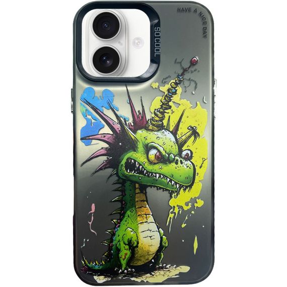 Чехол TPU+PC So Cool для Apple iPhone 16 (6.1") Dragon