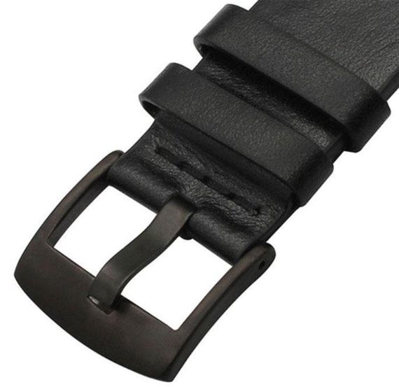 Кожаный ремешок Primo Classic для часов Xiaomi Huami Amazfit Sport - Black | Зображення 5
