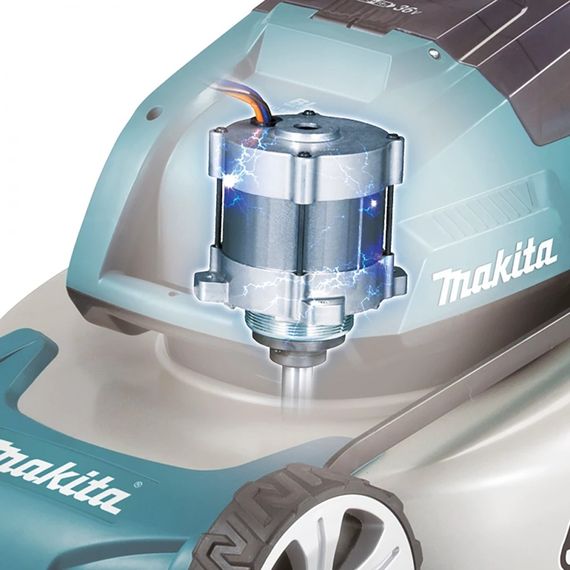 Газонокосарка акумуляторна Makita DLM460PT2 (46 см, 20-75 мм, 60 л, BL, LXT) | Зображення 7