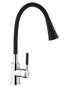 Змішувач для кухні Kroner KRM Kuche - C132BLK (CV033126)