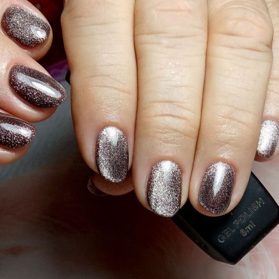 Гель-лак хрустальная кошка Milano 14 8мл