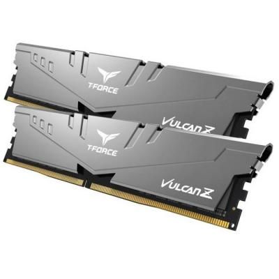 Модуль памяти для компьютера DDR4 16GB (2x8GB) 3200 MHz T-Force Vulcan Z Gray Team (TLZGD416G3200HC16CDC01) | Зображення 3