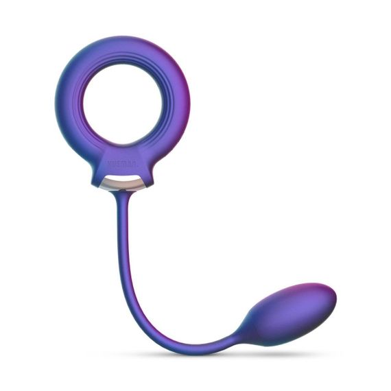 Ерекційне віброкільце з віброяйцем Hueman - Eclipse Anal Vibrator Sex Aura | Зображення 1
