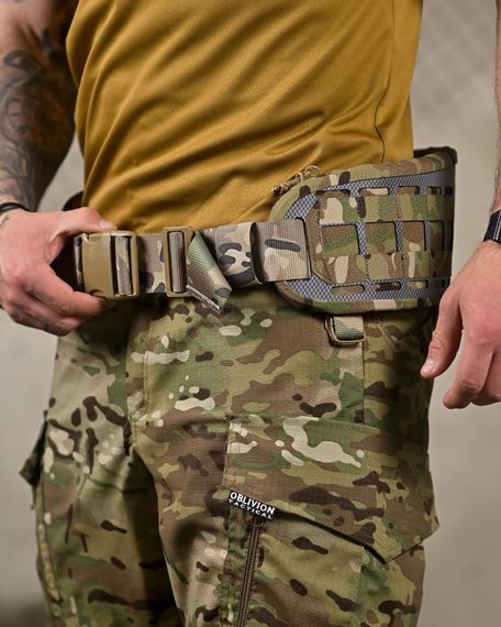 Тактичний пояс РПС з кріпленням Molle розвантажувальний пояс для спорядження військовий пояс для підсумків | Зображення 3