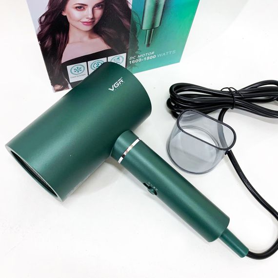 Фен для волосся з насадками універсальний VGR V-431 1600-1800 Вт, Професійний фен для об'єму QA-92