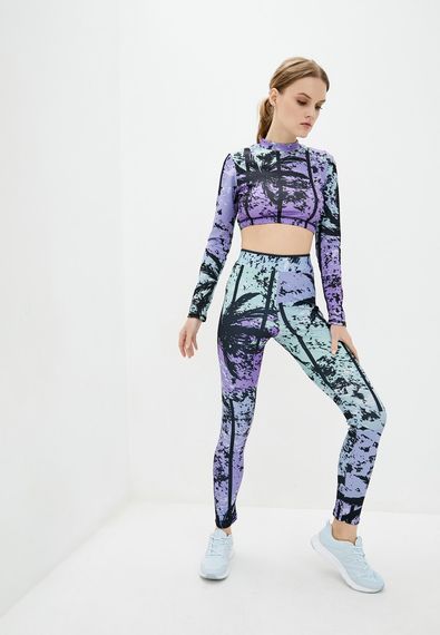 Спортивный топ 4Profi с длинным рукавом c принтом "Тропик"  размер L дайвинг 15957 | Зображення 3