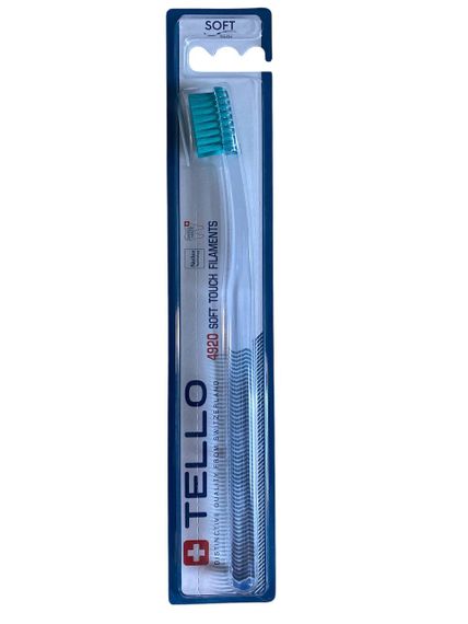 Зубна щітка Tello 4920 Soft, d 0.12mm, зелений