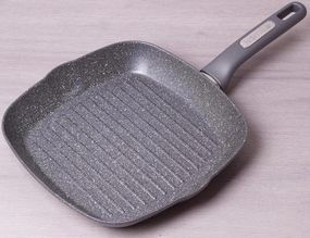 Сковорода-гриль Kamille Granite 28х28см