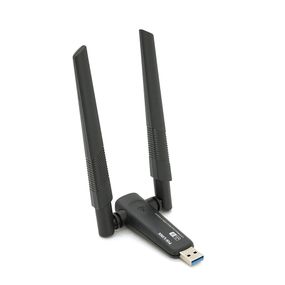 Бездротовий мережний адаптер Wi-Fi-USB LV-UAC21, AC600, з подвійною антеною, 802.11 a/с, 600MB, Box