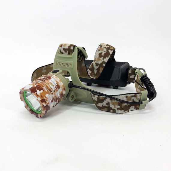 Ліхтарик на голову для роботи 2130-T6 Military, Потужний ліхтар на голову, Ліхтарик на SY-191 голову діодний | Зображення 8