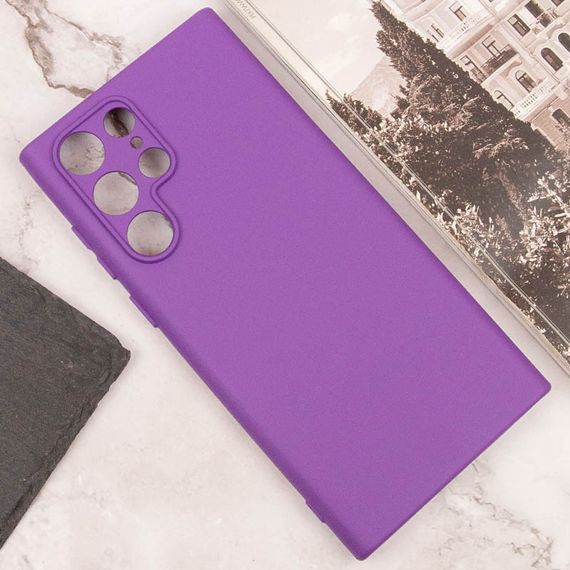 Чохол Silicone Cover Lakshmi Full Camera (AA) для Samsung Galaxy S25 Ultra Фіолетовий / Purple | Зображення 4