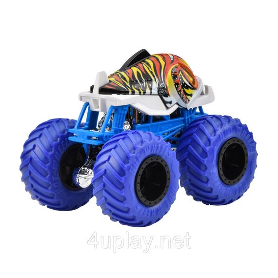 Подарочный набор 2 монстр-трака Хот Вилс Оригинал Hot Wheels Monster Trucks Piran-Ahhhh vs Haul Y'All | Зображення 3