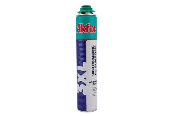 Пена монтажная Akfix - профи 3XL 850 мл (65 л) (FA073)