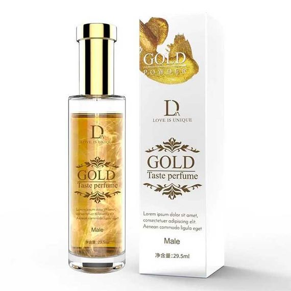Інтимні парфуми для чоловіків "Gold Powder" з феромонами та золотим порошком 29,5 мл | Зображення 1