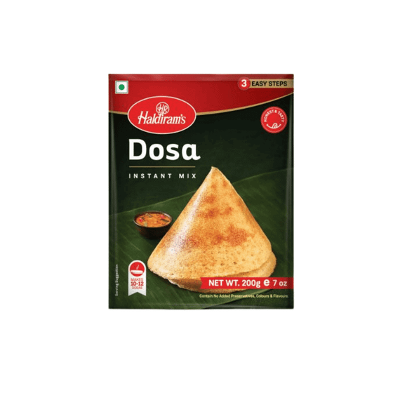 Суміш швидкого приготування Доса  (індійські веганські млинці) 200 г Haldiram's 8904063204264