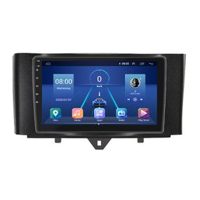 Штатна магнітола Lesko для Smart Fortwo 452 2011-2017 9" 6/128Gb 4G Wi-Fi GPS Top (12576-75618)