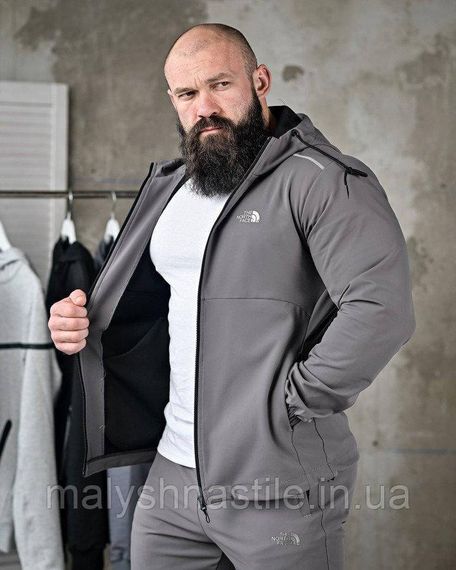Мужской спортивный костюм THF grey      ДЛ6262 | Зображення 6