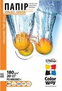 Папір 10*15см глянцевий 260г/м 100 шт ColorWay PG2601004R