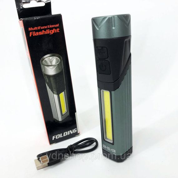 Ліхтарик світлодіодний для туриста Police, Ліхтар ручний з функцією зарядки, Невеликий ручний ліхтар MG-19 | Зображення 5