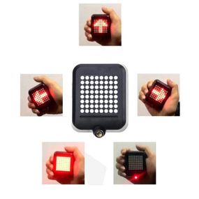 Велофонарь задний на багажник AQY-0100, Велофара с задним стоп сигналом, Мигалка велосипедная AV-84