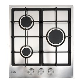 Варочная поверхность три конфорки Ventolux HG430 CS (X) 7 нержавейка